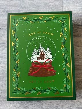 Decorative Christmas Book Storage Box